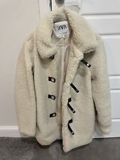 Woman’s Zara teddy coat Size S