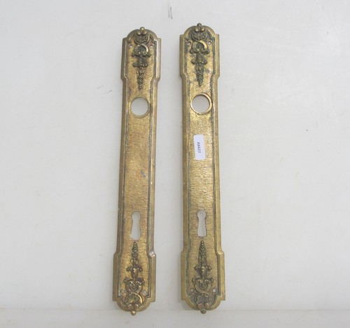 Victorian brass door knob - brass,