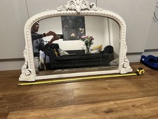 Antique Fireplace Mirror