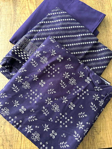 Bin saeed dark purple white - saeed, purple/white