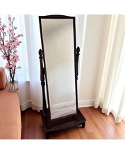 Vintage STAG Cheval Mirror Free Standing Dressing Mirror with Swivel Frame promo