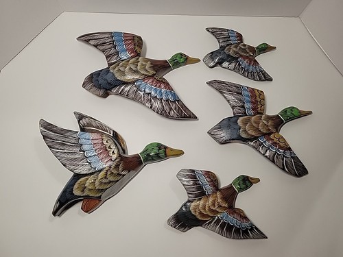 Vintage flying geese ducks - vintage,