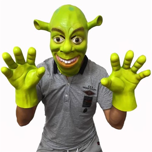 Green shrek costume - shrek,