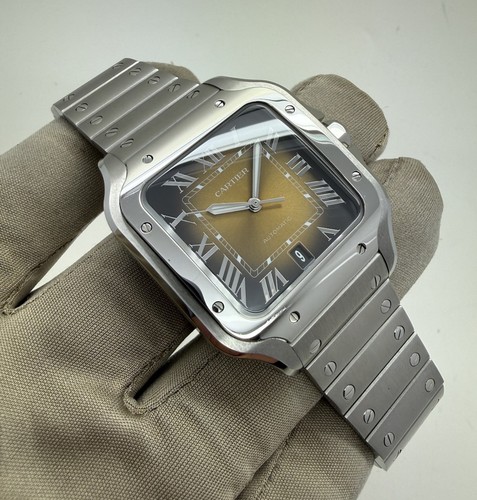 2024 cartier santos brown dial - 2024,