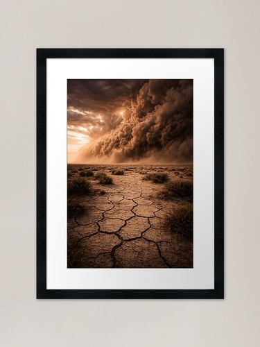 Massive dust storm over - massive,