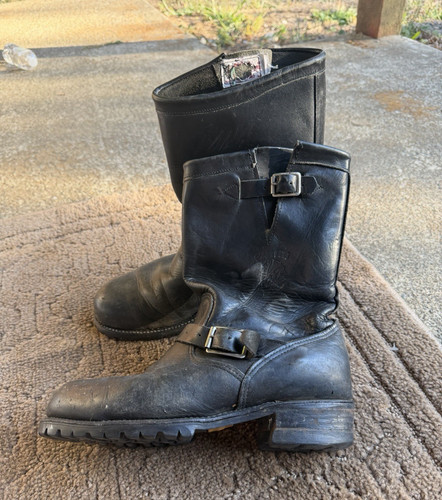 Chippewa men black leather - chippewa, men’s