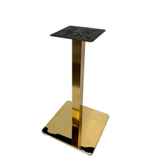 Heavy duty steel gold square - gold,