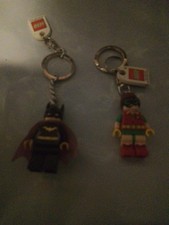 Lego Mini Figures Key Ring Robin & Bat Girl