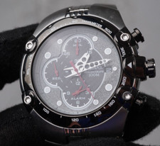 Pulsar NoS alarm chronograph 7T62 X138 rare 100m 44mm sport tachymeter W/box