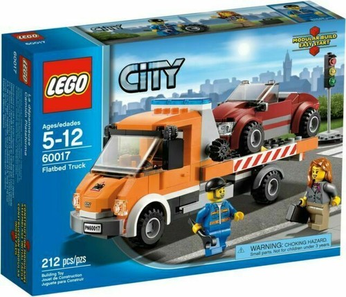 Lego city flatbed - city:,