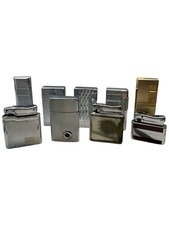 9 Colibri Of London Pocket Lighters - Untested.
