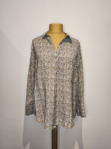 George mocha chain print - chain,
