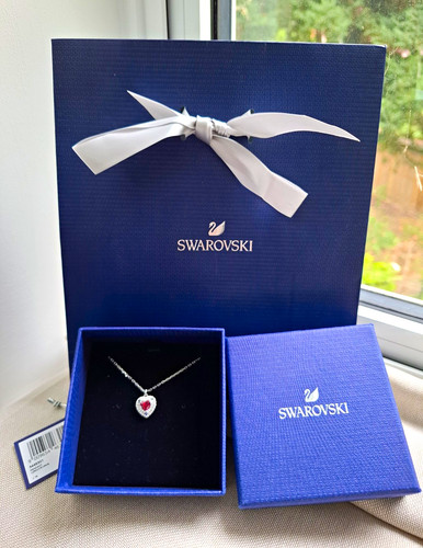 Swarovski red heart crystal - swarovski,