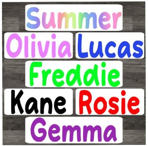 Personalised vinyl name - personalised,