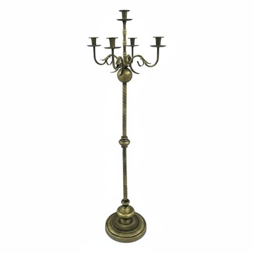 Bronze finish candle stand - bronze,