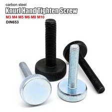 2/5pcs M3-M8 Knurl Hand