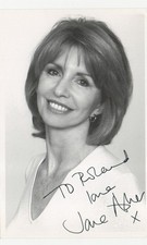 Jane Asher hand signed photo