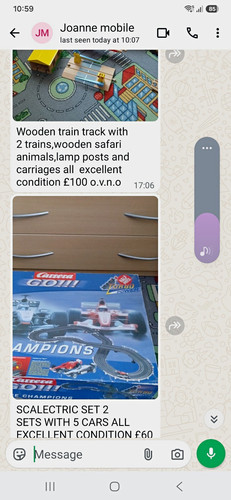 Wooden train track set - train,