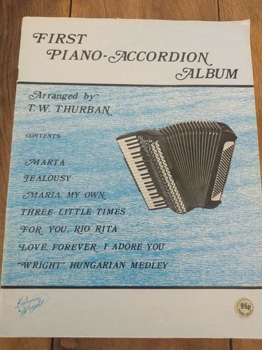 First piano accordion - first, album
