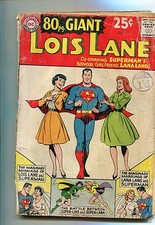 EIGHTY PAGE GIANT # 3 - LOIS LANE - SUPERMAN & LANA LANG  - CURT SWAN ART - 1964