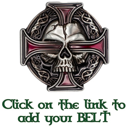 Skull iron cross - &,