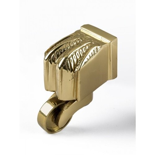 Deluxe polished brass lion - brass,