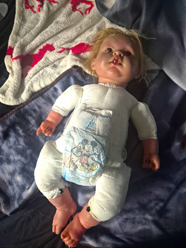Reborn ooak vampire - vampire, horror