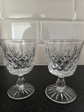 2 X Thomas Webb Crystal Liquer