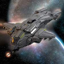 Halo Pelican space Lifters Dropship With Cockpit And Landing Struts 1884 Pieces