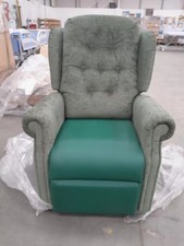 Green dual motor Marbella riser recliner