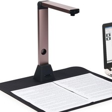 Kalopsia 13MP High Resolution A3 Size Smart Document Scanner 3-Level LED Light
