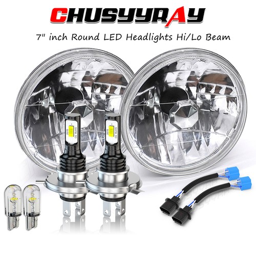 Pair inch led headlights - 7",