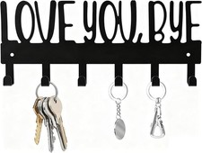 Love You Bye Key Hooks –