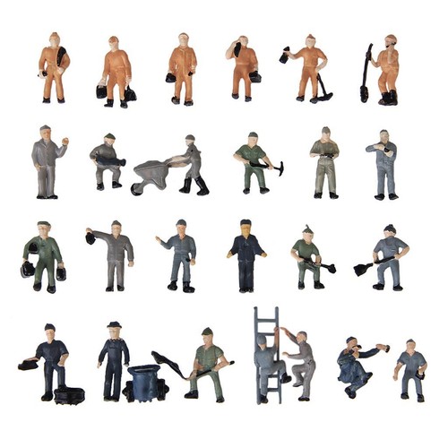25x painted model - painted,
