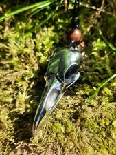 Raven Skull Pendant Necklace |