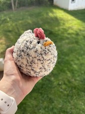 Handmade Crochet Chicken Plush