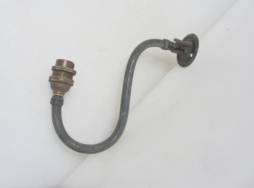 Victorian brass gas - gas, wall