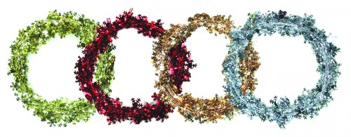 Piece christmas wreaths - piece,