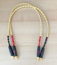 KIMBER KABLE GQ-24 INTERCONNECTS 0.5M PAIR  - NEUTRIK RCA/PHONO DEOXIT