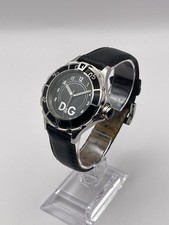 D&G Men’s ‘Anchor’ Watch Ceramic Rotating Bezel Black New Battery VGC