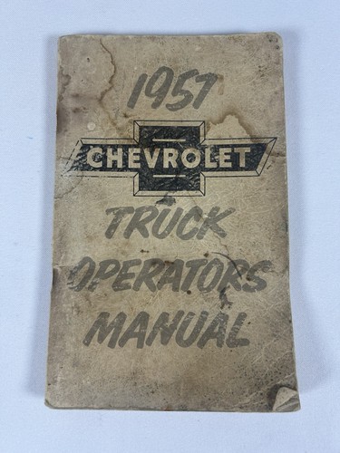 Original 1957 chevrolet truck - original,