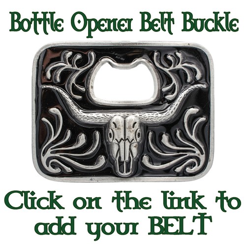Bottle opener longhorn - opener, buffalo