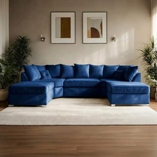 Modern U Shaped Sofa Large