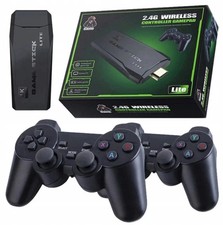 35000+ Retro Video Game Console 4K HD TV Game Stick Ink.2 Wireless Controller 🔥