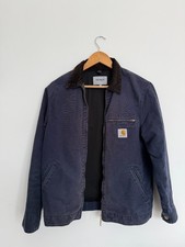 Carhartt WIP Detroit Jacket, Washed Navy, Size Small