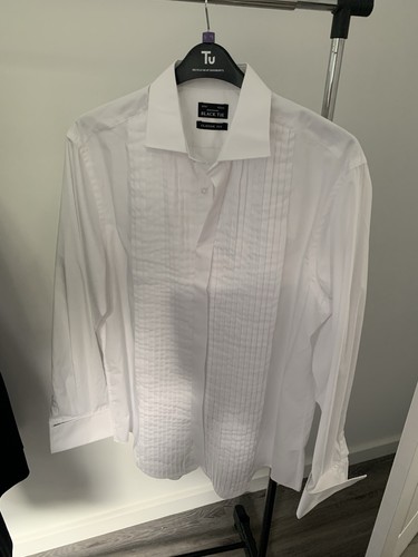 Mans black tie - tie, shirt