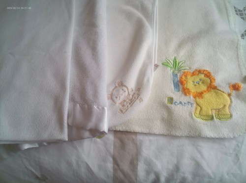 White cream fleece - white/cream,
