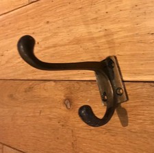 Brass Hat & Coat Hook Peg Wall