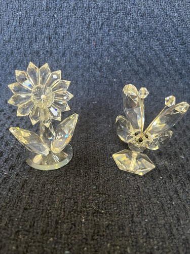 Vintage crystal ornaments - 2,