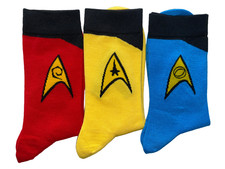 new 3prs Mens/ladies Star trek